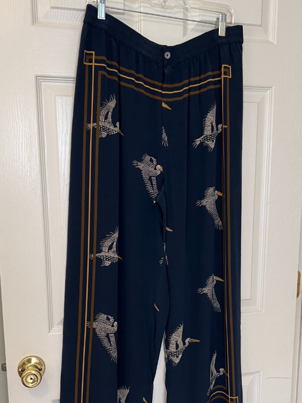 BILLY REID Silk Pelican Lounge Pant (NWT) - Picture 7 of 7